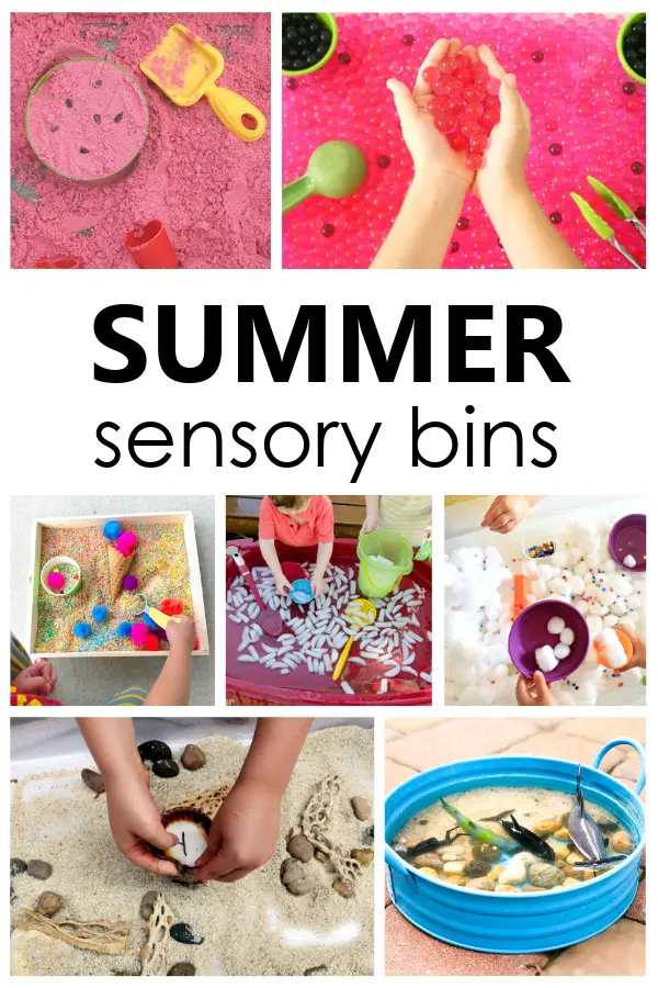 sensory bins